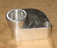 1 inch Offset Billet Water Neck